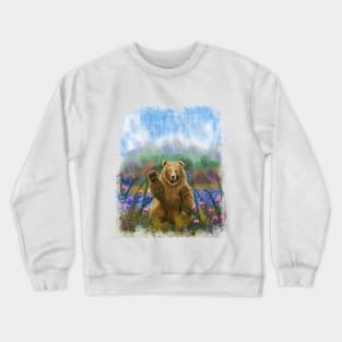 Friendly Bear Crewneck Sweatshirt